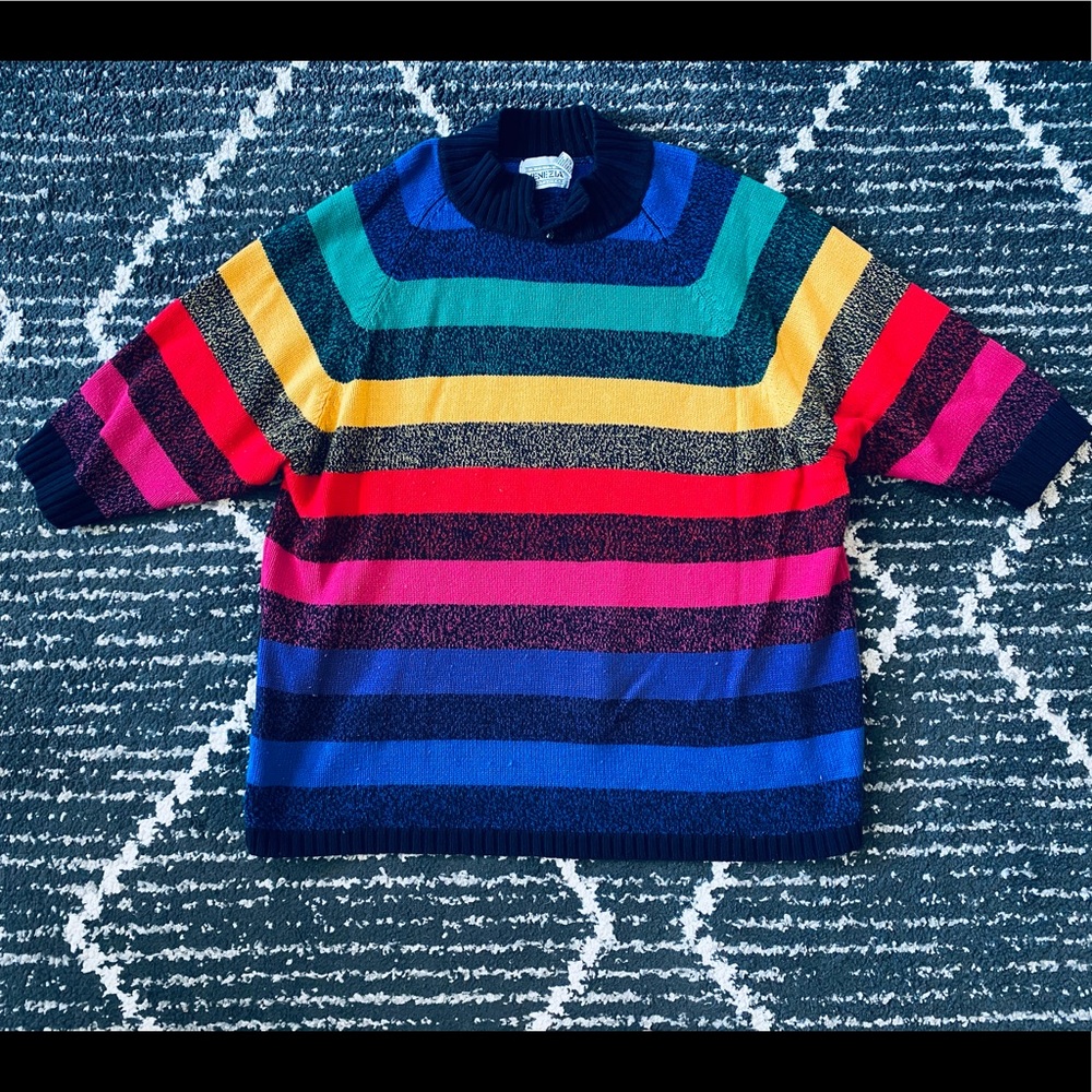 Dreamboat vintage rainbow sweater